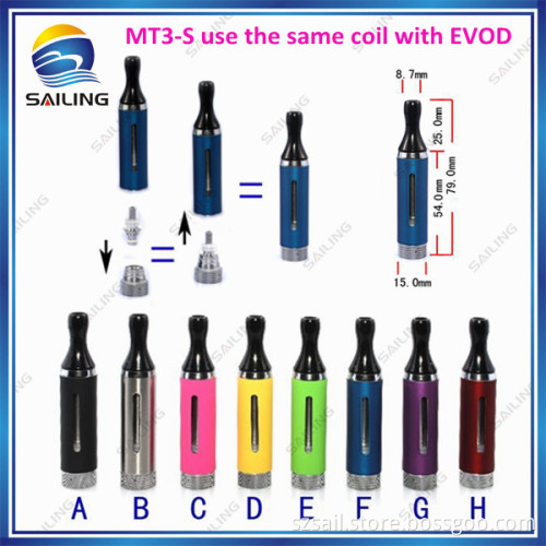 MT3-S Atomizers (same coil with EVOD)